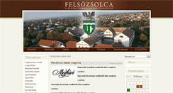 Desktop Screenshot of felsozsolca.hu